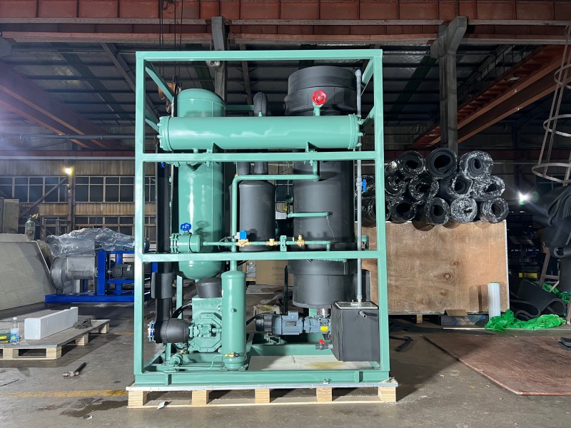Sistem Mesin Es Tabung Komersial Premium 3 Ton