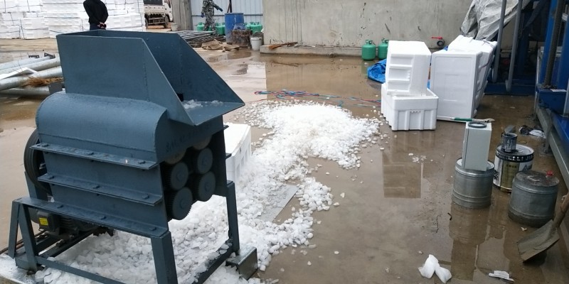 Pabrik Es Balok Penguapan Langsung Industri 20 Ton