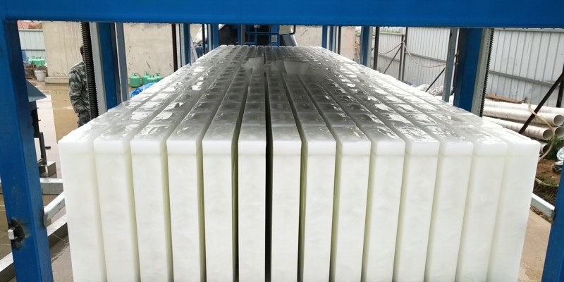 Pabrik Es Balok Penguapan Langsung Industri 20 Ton